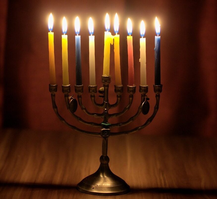 hanukkah, judaism, candlestick